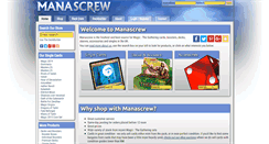 Desktop Screenshot of manascrew.co.uk