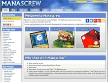 Tablet Screenshot of manascrew.co.uk